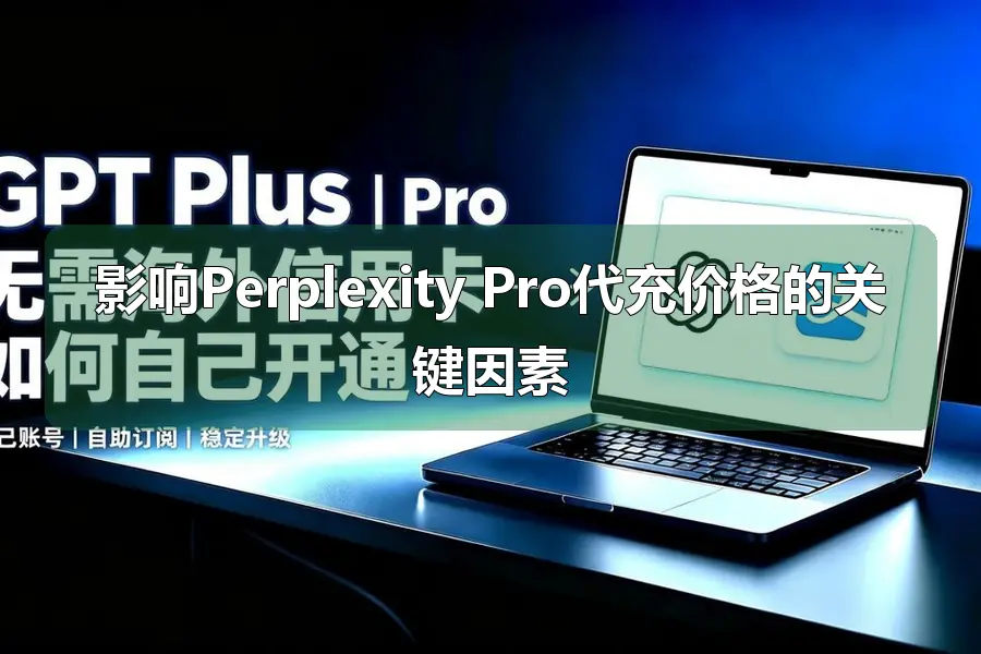 影响Perplexity Pro代充价格的关键因素